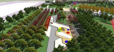 石家庄再添城市绿肺 10.46公顷双凤纪念园效果图惊艳亮相